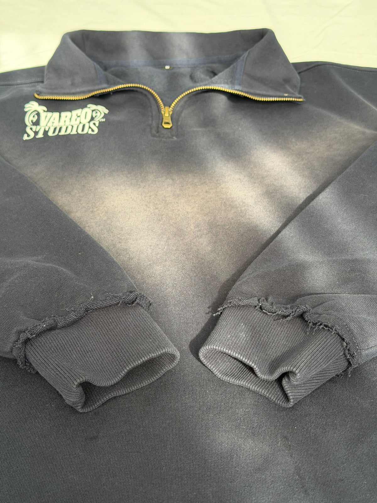 Sun-Faded Quarter Zip