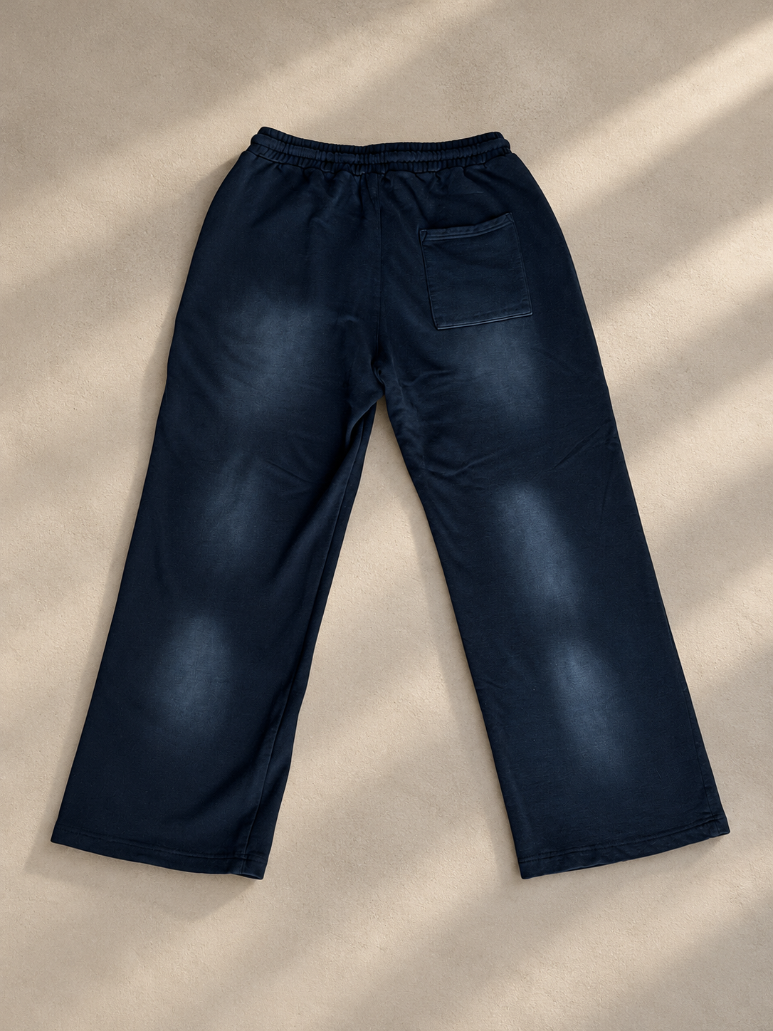Dark Blue Sunfade Sweatpants