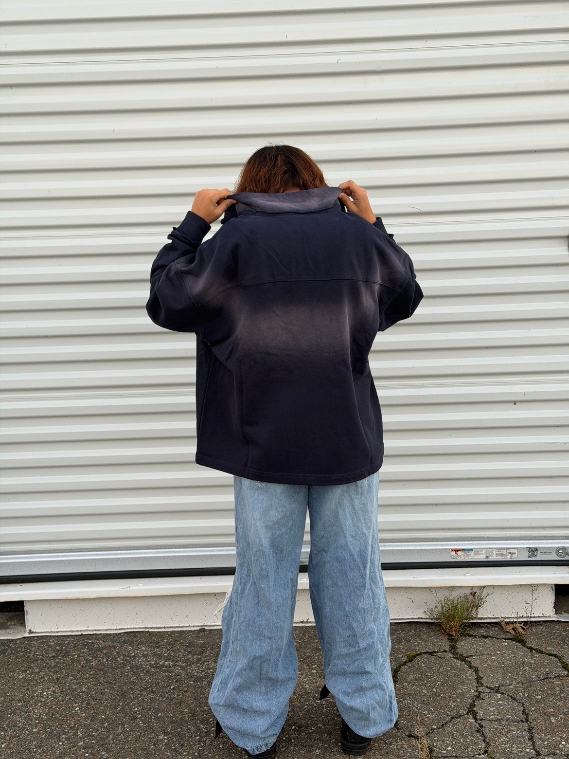 Sun-Faded Quarter Zip