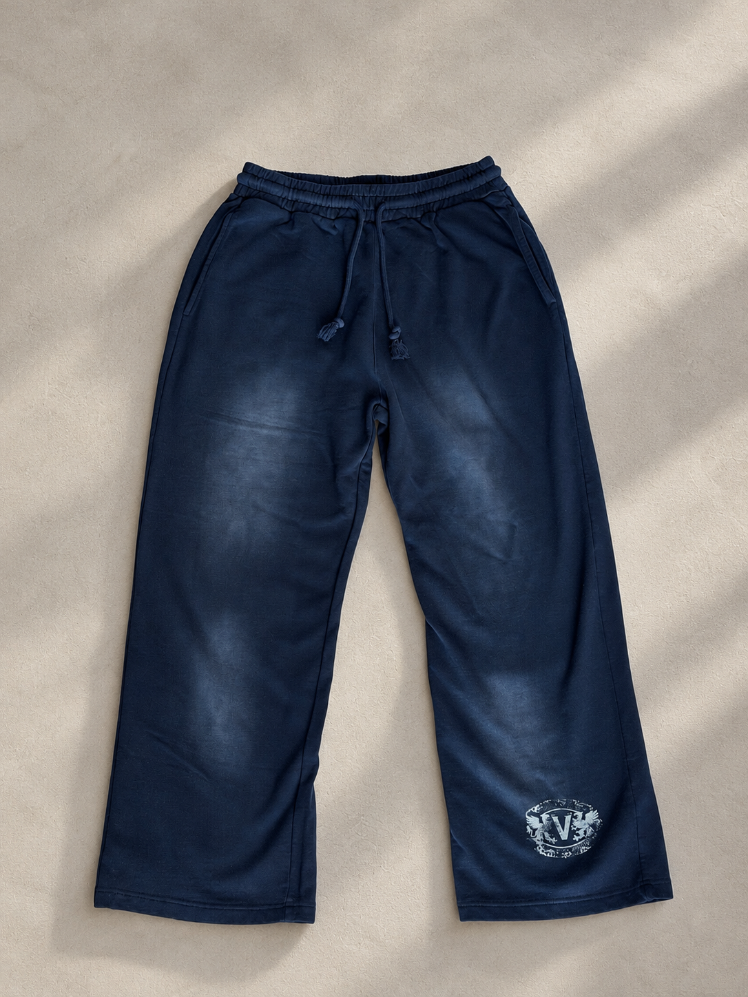 Dark Blue Sunfade Sweatpants